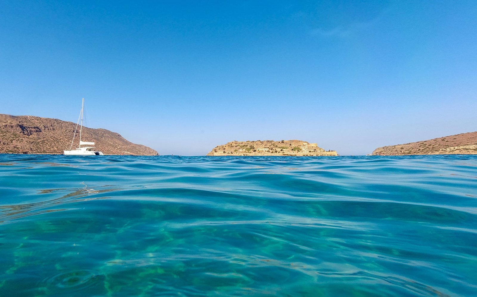 clear Greek island waters